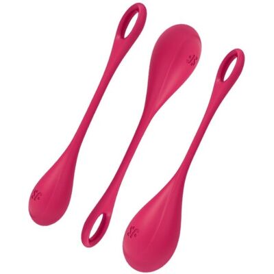 Satisfyer Yoni Power 1 Balls Training Set 3 pcs - white Satisfyer Yoni Power 1 Balls Training Set 3 pcs - white