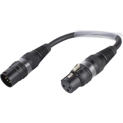 Sommer Cable Fleksibel XLR-Adapter 0,15m - Sort Sommer Cable Fleksibel XLR-Adapter 0,15m - Sort