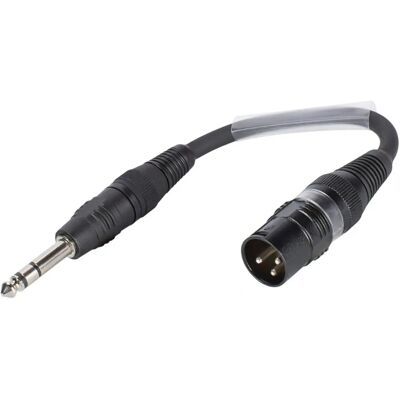Sommer Cable XLR/Jack Adapter - 15cm - Sort - Lydkabel Sommer Cable XLR/Jack Adapter - 15cm - Sort - Lydkabel