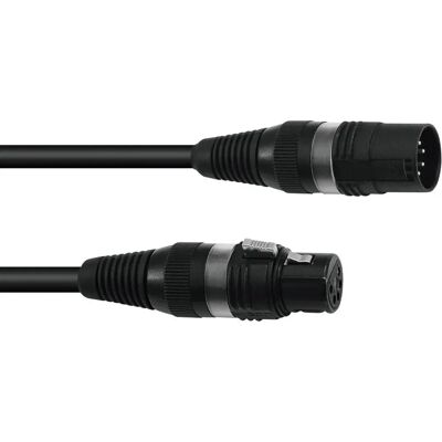 Sommer Cable DMX XLR 5-pol 3m Schwarz - Datenkabel Sommer Cable DMX XLR 5-pol 3m Schwarz - Datenkabel