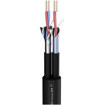 Sommer Cable 100-0041-02C Câble micro - Noir - Câble microphone et commande Sommer Cable 100-0041-02C Câble micro - Noir - Câble microphone et commande