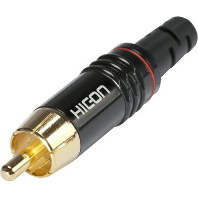 HICON HI-CM06-RED Connettore RCA-Cinch - Cavo Audio & Video HICON HI-CM06-RED Connettore RCA-Cinch - Cavo Audio & Video