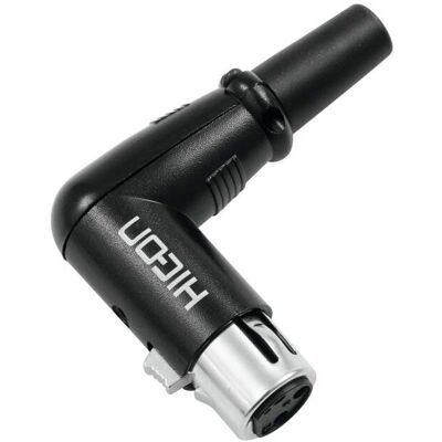 Connecteur XLR femelle angulé Hicon HI-X3RF-M - Connecteur - Publicité Connecteur XLR femelle angulé Hicon HI-X3RF-M - Connecteur - Publicité