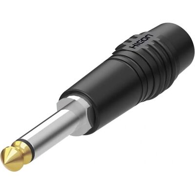Hicon HI-J63TC-SM Mono 6,35mm Audio Stecker - Langlebig, Einfacher Aufbau Hicon HI-J63TC-SM Mono 6,35mm Audio Stecker - Langlebig, Einfacher Aufbau