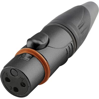 Connettore XLR HICON 3 poli Impermeabile alla polvere - Connettore XLR Connettore XLR HICON 3 poli Impermeabile alla polvere - Connettore XLR