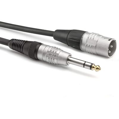 Sommer Cable HBP-XM6S-0300 Audio Adapterkabel - 3m XLR männlich / Stereo Klinke Sommer Cable HBP-XM6S-0300 Audio Adapterkabel - 3m XLR männlich / Stereo Klinke