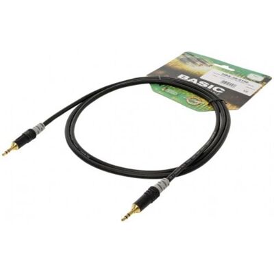 Sommer Cable Basic HBA-3S-0090 90cm Svart - Lydkabel Sommer Cable Basic HBA-3S-0090 90cm Svart - Lydkabel
