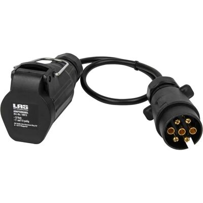Adaptateur de remorque LAS 10013 - Connecteur en plastique 13 broches - 0,5m Adaptateur de remorque LAS 10013 - Connecteur en plastique 13 broches - 0,5m