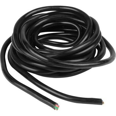 LAS 10263 Câble d'alimentation - 7 broches, 5m, PVC, Noir LAS 10263 Câble d'alimentation - 7 broches, 5m, PVC, Noir