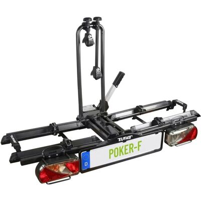 EUFAB Poker-F Fahrradträger - Für 2 Fahrräder, Klappbar, Verschließbar EUFAB Poker-F Fahrradträger - Für 2 Fahrräder, Klappbar, Verschließbar