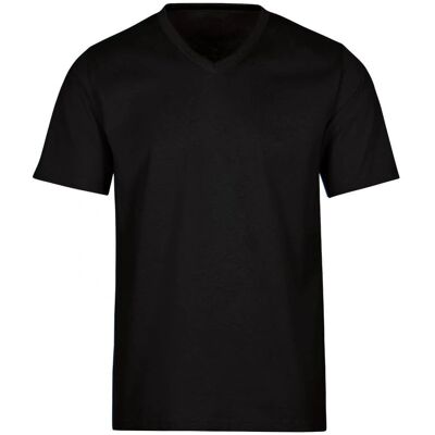 TRIGEMA Deluxe Baumwolle V-Ausschnitt T-Shirt - Basic, Kurzarm, Unisex TRIGEMA Deluxe Baumwolle V-Ausschnitt T-Shirt - Basic, Kurzarm, Unisex