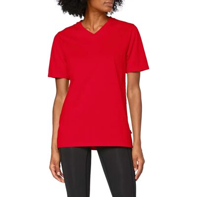 TRIGEMA Deluxe Katoen V-Hals T-Shirt - Basic Kort Mouw TRIGEMA Deluxe Katoen V-Hals T-Shirt - Basic Kort Mouw