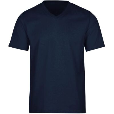 TRIGEMA Deluxe Katoen V-Hals T-Shirt - Basic Unisex TRIGEMA Deluxe Katoen V-Hals T-Shirt - Basic Unisex