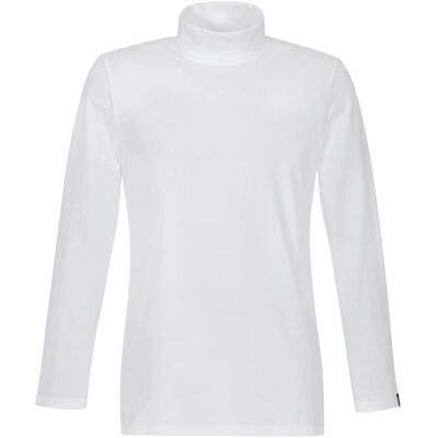 TRIGEMA XXL Hvit Basic Langermet T-Skjorte TRIGEMA XXL Hvit Basic Langermet T-Skjorte