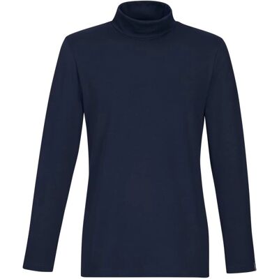 TRIGEMA Marine Langarm Basic-Shirt - Shirts TRIGEMA Marine Langarm Basic-Shirt - Shirts