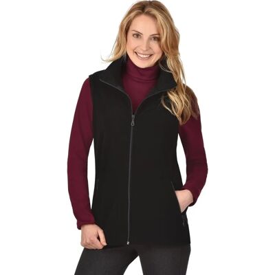 TRIGEMA Fleecevest L sort - Fleecevest TRIGEMA Fleecevest L sort - Fleecevest