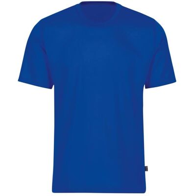 TRIGEMA XL Blå Unisex Bomull T-skjorte - T-Skjorte TRIGEMA XL Blå Unisex Bomull T-skjorte - T-Skjorte