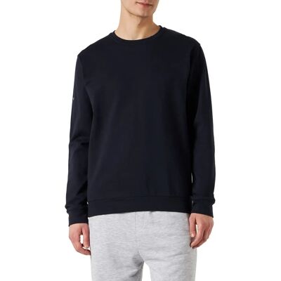 TRIGEMA Bio-Baumwoll Sweatshirt - Lässig, Marineblau, XXL TRIGEMA Bio-Baumwoll Sweatshirt - Lässig, Marineblau, XXL