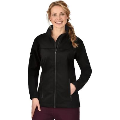 TRIGEMA Softshelljacke RV unisex - Sportlich, Schwarz TRIGEMA Softshelljacke RV unisex - Sportlich, Schwarz