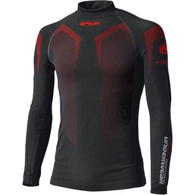 Held - 3D Skin Warm Top - Nero-Rosso - Maglia funzionale Held - 3D Skin Warm Top - Nero-Rosso - Maglia funzionale