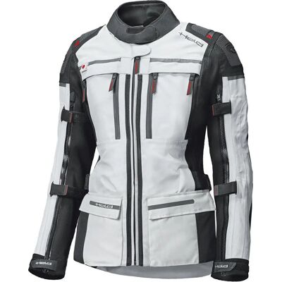 Giacca tessile da moto donna Held Atacama Top Gore-Tex - Grigio Rosso Giacca tessile da moto donna Held Atacama Top Gore-Tex - Grigio Rosso