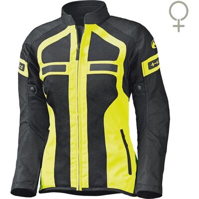 Veste textile moto pour femmes Held Tropic 3.0 - Noir Jaune - Publicité Veste textile moto pour femmes Held Tropic 3.0 - Noir Jaune - Publicité