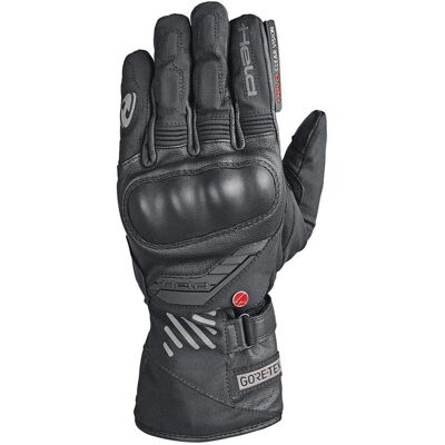 Gants de moto Held Madoc Max - Noir, XL, Cuir, Imperméable - Publicité Gants de moto Held Madoc Max - Noir, XL, Cuir, Imperméable - Publicité
