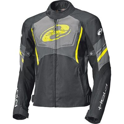 Giacca in tessuto per moto Held Baxley Top - Nero Giallo - Giacca in tessuto Giacca in tessuto per moto Held Baxley Top - Nero Giallo - Giacca in tessuto