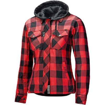 Giacca tessile per moto Held Lumberjack II Nera Rossa - Giacca da moto Giacca tessile per moto Held Lumberjack II Nera Rossa - Giacca da moto