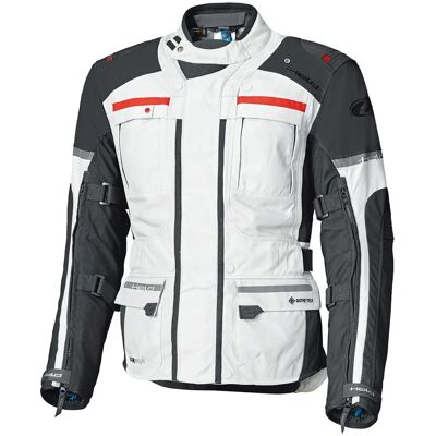 Veste textile de moto Held Carese Evo GTX - Gris Rouge - Veste de moto en textile - Publicité Veste textile de moto Held Carese Evo GTX - Gris Rouge - Veste de moto en textile - Publicité