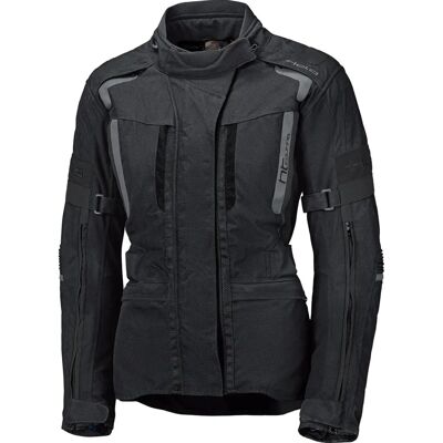 Held 4-Touring II Giacca tessile da moto per donne - Nero Grigio - Attrezzatura di protezione Held 4-Touring II Giacca tessile da moto per donne - Nero Grigio - Attrezzatura di protezione
