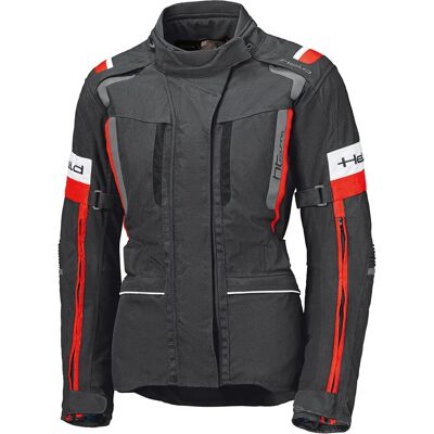 Held 4-Touring II Veste textile pour motos pour dames - Noir Rouge - Veste textile pour motos - Publicité Held 4-Touring II Veste textile pour motos pour dames - Noir Rouge - Veste textile pour motos - Publicité