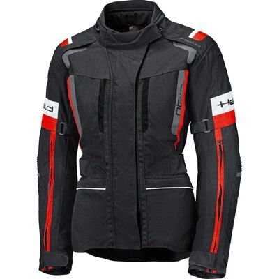 Held 4-Touring Ii Giacca tessile da moto per donna - Nero Rosso - Giacca tessile per moto Held 4-Touring Ii Giacca tessile da moto per donna - Nero Rosso - Giacca tessile per moto
