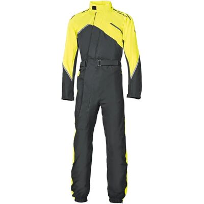 Held Monsun 2 Mono Pezzo Abbigliamento Impermeabile Moto - Nero Giallo - Impermeabile Moto Held Monsun 2 Mono Pezzo Abbigliamento Impermeabile Moto - Nero Giallo - Impermeabile Moto
