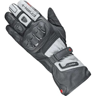 Held Air n Dry II Motorradhandschuhe - Schwarz Grau - S M Held Air n Dry II Motorradhandschuhe - Schwarz Grau - S M