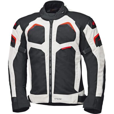Held - Manzano - Gris clair/Noir/Rouge - Textile Jacket - Publicité Held - Manzano - Gris clair/Noir/Rouge - Textile Jacket - Publicité