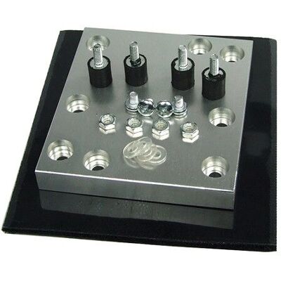 Phobya 52086 Aluminium Pumpenmontage-Kit - Kühlsystem-Teil Phobya 52086 Aluminium Pumpenmontage-Kit - Kühlsystem-Teil