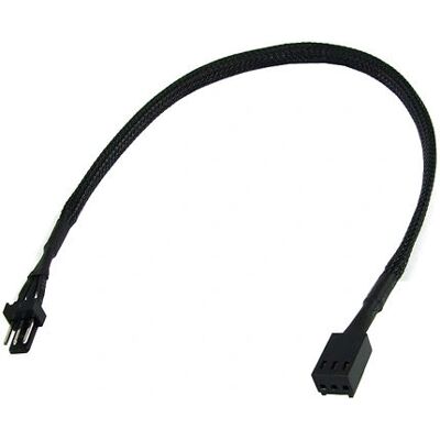 Phobya Verlängerung 3Pin Molex 30cm - Kabelverlängerung für Lüfter Phobya Verlängerung 3Pin Molex 30cm - Kabelverlängerung für Lüfter