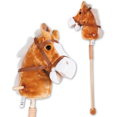 Knorrtoys 40103 - Kinders Holzpferd - Braun, Weiß, Mit Sound Knorrtoys 40103 - Kinders Holzpferd - Braun, Weiß, Mit Sound
