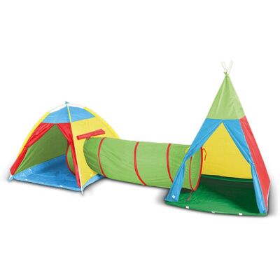Knorrtoys Spielzelt und Tunnel - Bunt Knorrtoys Spielzelt und Tunnel - Bunt