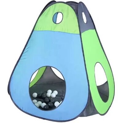 Knorrtoys Grüngelbes Spielzelt - Bunte Kinder Tunnel & Bälle Knorrtoys Grüngelbes Spielzelt - Bunte Kinder Tunnel & Bälle