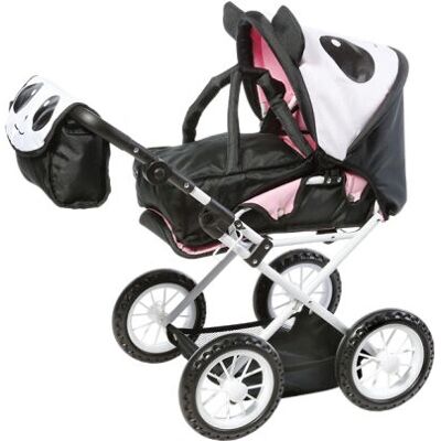 Knorrtoys Ruby Panda Puppenwagen - Umbaubar, Verstellbarer Griff Knorrtoys Ruby Panda Puppenwagen - Umbaubar, Verstellbarer Griff