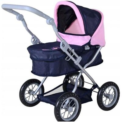 Wózek dla lalek niebieska księżniczka KNORRTOYS - Puppenwagen Wózek dla lalek niebieska księżniczka KNORRTOYS - Puppenwagen
