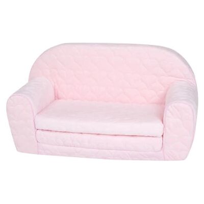 Divano per Bambini Knorrtoys Cuore Rosa - Rivestimento Rimovibile, Leggero Divano per Bambini Knorrtoys Cuore Rosa - Rivestimento Rimovibile, Leggero