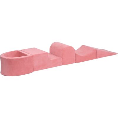 KNORRTOYS Różowa Piankowa Basen - Bällebäder dla dzieci KNORRTOYS Różowa Piankowa Basen - Bällebäder dla dzieci