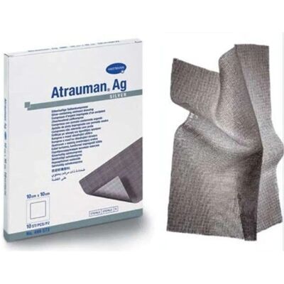 Garze d'Argento Hartmann - 10x10cm Garze d'Argento Hartmann - 10x10cm