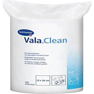Hartmann ValaClean ROLL - Jednorázové Utěrky 22x30cm - 175 Ks Hartmann ValaClean ROLL - Jednorázové Utěrky 22x30cm - 175 Ks