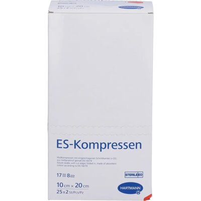 Hartmann Sterile 8-fach Mullkompressen - Medizinische Versorgung Hartmann Sterile 8-fach Mullkompressen - Medizinische Versorgung
