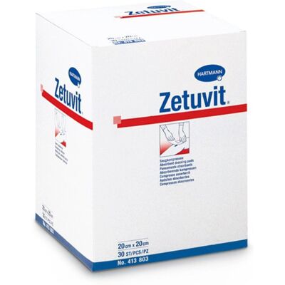 Paul Hartmann Zetuvit Sterile Wundauflage - 20x20cm - 15 Stück Paul Hartmann Zetuvit Sterile Wundauflage - 20x20cm - 15 Stück