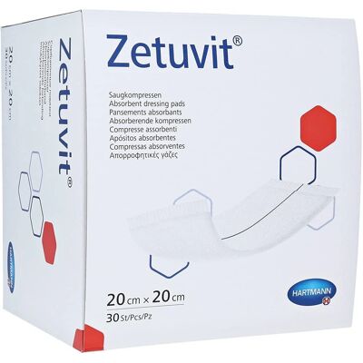 Paul Hartmann AG Zetuvit Absorptionsverband - 20x20cm - Nicht sterile Paul Hartmann AG Zetuvit Absorptionsverband - 20x20cm - Nicht sterile